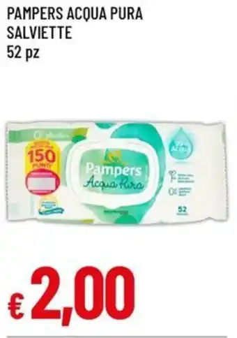 Famila PAMPERS Acqua pura salviette offerta