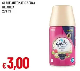 Famila GLADE Automatic spray ricarica offerta