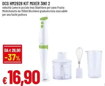 Famila DCG Hm2928 kit mixer 3in1 2 offerta