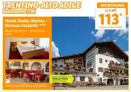 Lidl Hotel Stella Alpina - formua roulette offerta