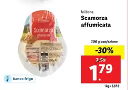 Lidl Milbona Scamorza affumicata offerta