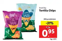 Lidl Snack Day Tortilla Chips offerta