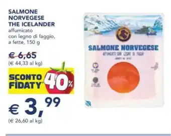 Esselunga Salmone norvegese THE ICELANDER offerta