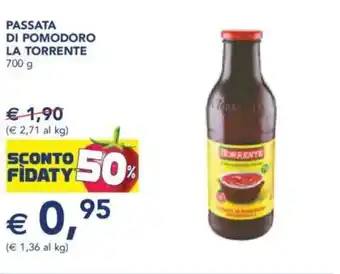 Esselunga Passata di pomodoro LA TORRENTE offerta