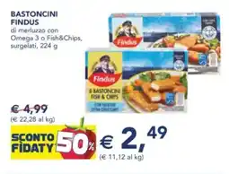 Esselunga Bastoncini FINDUS offerta