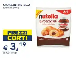 Esselunga Croissant NUTELLA offerta