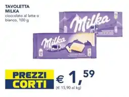 Esselunga Tavoletta MILKA offerta