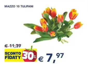 Esselunga Mazzo 10 tulipani offerta