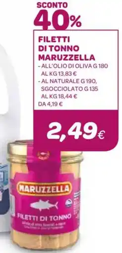 Ekom Filetti di tonno MARUZZELLA offerta