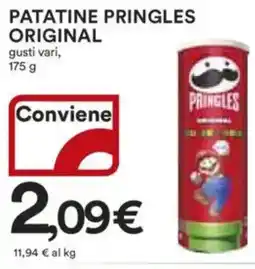 Ipercoop Patatine pringles original offerta