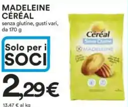 Ipercoop Madeleine CÉRÉAL offerta