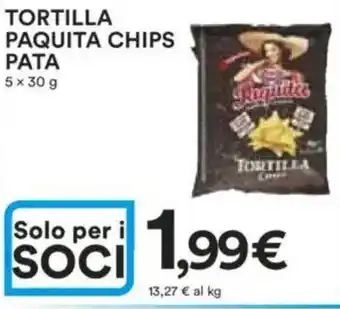 Ipercoop Tortilla paquita chips pata offerta