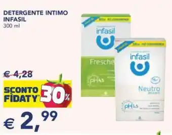 Esselunga Detergente intimo INFASIL offerta