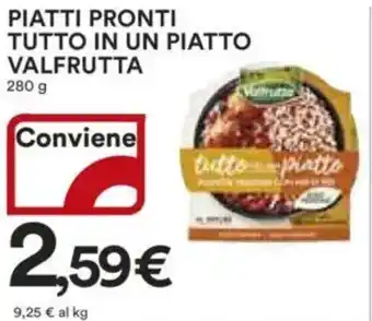 Ipercoop Piatti pronti tutto in un piatto offerta