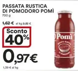 Ipercoop Passata rustica di pomodoro POMÌ offerta