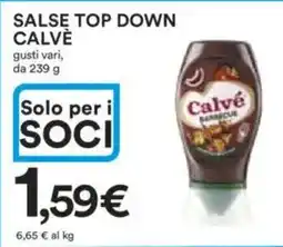 Ipercoop Salse top down CALVÈ offerta