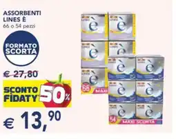 Esselunga Assorbenti LINES È offerta