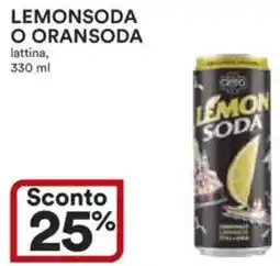 Ipercoop Lemonsoda o oransoda offerta