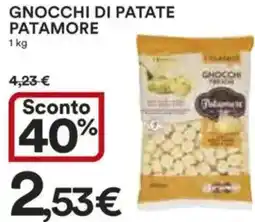 Ipercoop Gnocchi di patate PATAMORE offerta