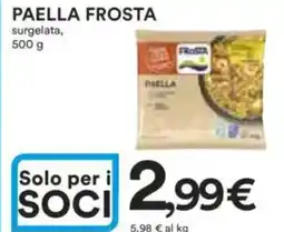 Ipercoop Paella FROSTA offerta