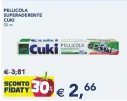 Esselunga Pellicola superaderente CUKI offerta