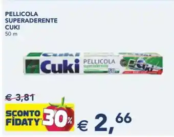 Esselunga Pellicola superaderente CUKI offerta