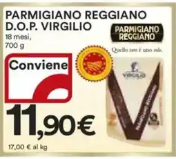 Ipercoop Parmigiano reggiano d.o.p. VIRGILIO offerta