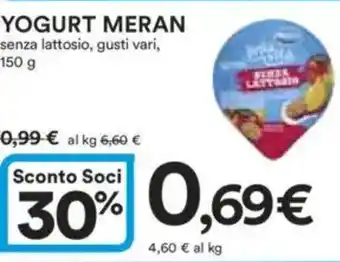 Ipercoop Yogurt MERAN offerta