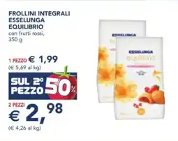 Esselunga Frollini integrali ESSELUNGA EQUILIBRIO offerta