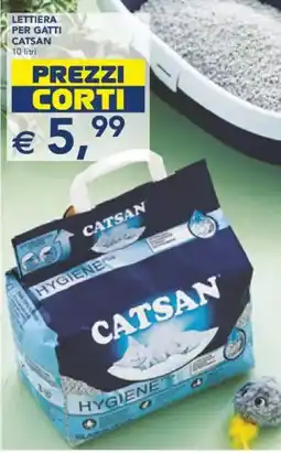 Esselunga Lettiera per gatti CATSAN offerta