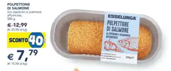 Esselunga Polpettone di salmone offerta