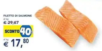 Esselunga Filetto di salmone offerta