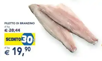 Esselunga Filetto di branzino offerta