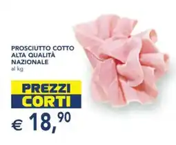 Esselunga Prosciutto cotto alta qualità nazionale offerta