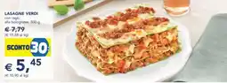 Esselunga Lasagne verdi offerta