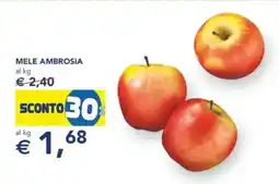 Esselunga Mele ambrosia offerta