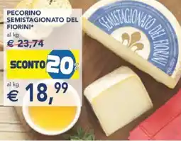 Esselunga Pecorino semistagionato del fiorini offerta