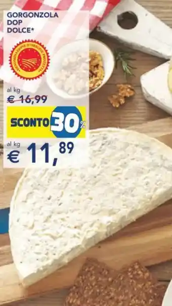 Esselunga Gorgonzola dop dolce offerta