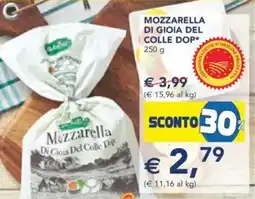 Esselunga Mozzarella di gioia del colle dop offerta