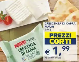 Esselunga Crescenza di capra MAURI offerta