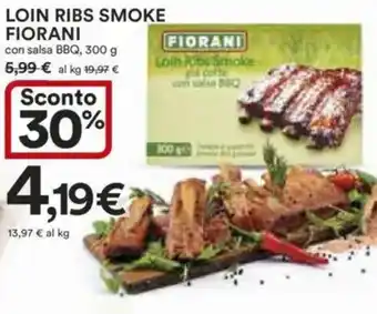 Ipercoop Loin ribs smoke FIORANI offerta