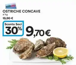 Ipercoop Ostriche concave offerta