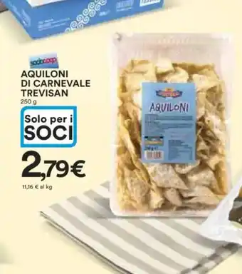 Ipercoop Aquiloni di carnevale TREVISAN offerta