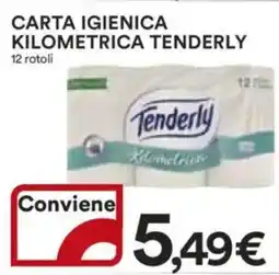 Ipercoop Carta igienica kilometrica TENDERLY offerta