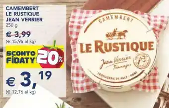 Esselunga Camembert le rustique jean verrier offerta