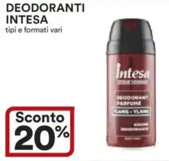 Ipercoop Deodoranti INTESA offerta