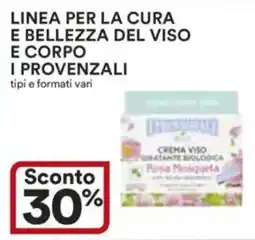 Ipercoop Linea per la cura e bellezza del viso e corpo  I PROVENZALI offerta