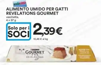 Ipercoop Alimento umido per gatti revelations gourmet offerta