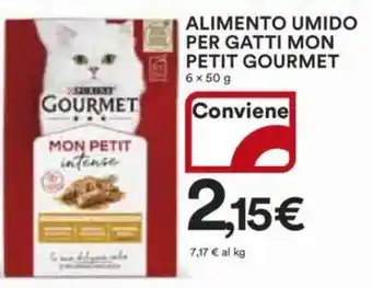 Ipercoop Alimento umido per gatti mon petit gourmet offerta