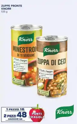 Esselunga Zuppe pronte KNORR offerta